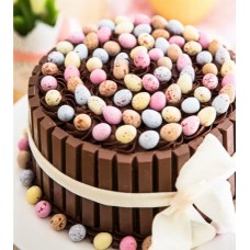 Easter Eggs Kitkat Cake